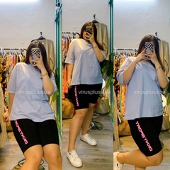 [viruSpluSSize]quần biker  DKNY bigSize thun co giãn tốt
