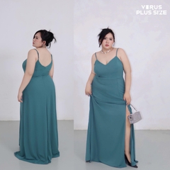 Đầm tiệc birdy gr3y maxi bigsize xẻ tà xuất xịn
