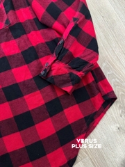 Áo somi caro torrid bigsize vạt bầu