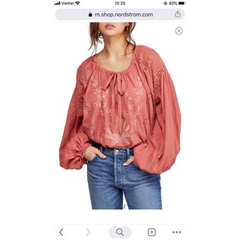 [viruSpluSSize]sale outlet - Áo FREE POEPLE xuất xịn bigSize thêu