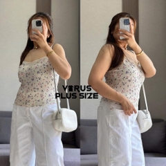 Áo dây f21plus viền lưới Bigsize(3713)