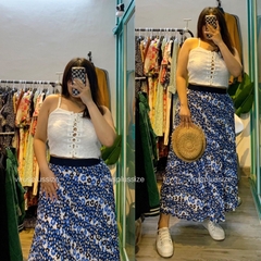 [viruSpluSSize]Áo dây len gân Lace up F21 & f21 pluS bigSize
