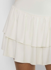 Đầm cộc tay wilfred aritzia tùng bèo bigsize
