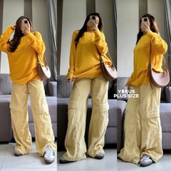 Áo len Gant sợi dọc bigsize xuất xịn