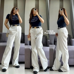 Quần tây sọc f21plus rayon bigsize