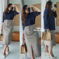 Áo somi lụa Simply vera bigsize(hàng lỗi xước)