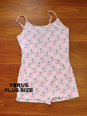 Jumsuit dây f21plus xuất xịn(3949)