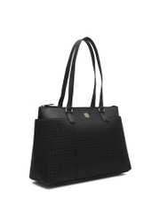 Túi Tote Tommy Fom To Phối Monogram xịn