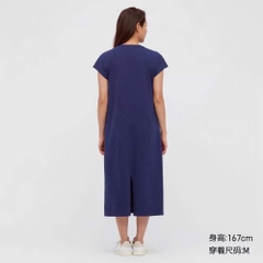 Đầm un1 tay hến suông bigsize