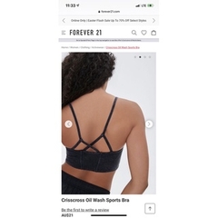 [viruSpluSSize]ÁO BRA TẬP BIGSIZE f21 (Ảnh chụp tại Shpp)