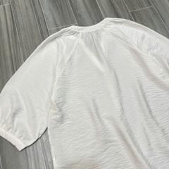 Áo cổ V nút primark tay phồng bigsize xuất xịn