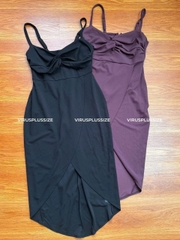 Đầm dây Torrid chéo tà bigsize chất dày dặn