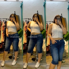 [viruSpluSSize]viruSpluSSize bigSize quần jean Street one(jean lửng)