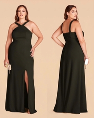 Đầm tiệc Birdy maxi cổ yếm bigsize xẻ tà