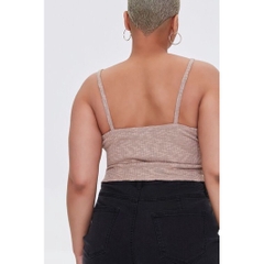 [viruSpluSSize]Áo dây len gân Lace up F21 & f21 pluS bigSize