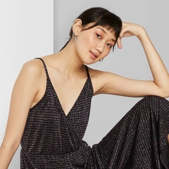 [viruSpluSSize]sale - Đo bay jumSuit BIGSIZE lấp lánh đi tiệc