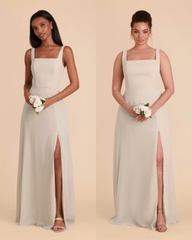 Đầm tiệc Birdy 2 dây maxi xẻ tà  bigsize