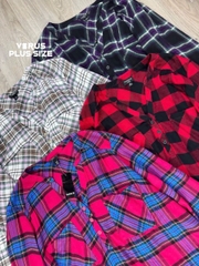 Áo somi caro torrid bigsize vạt bầu