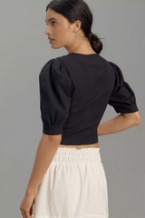 Áo tay phồng Anth linen bigsize