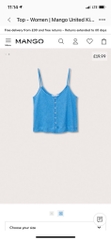 [viruSpluSSize]sale outlet - áo dây mango xuất xịn bigSize