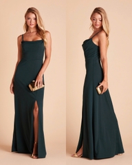 Đầm tiệc Birdy maxi cổ đổ xẻ tà bigsize