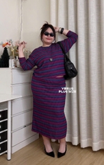 Set len time tru thổ cẩm bigsize xuất xịn