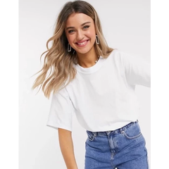 Áo thun bigSize ASOS cổ tròn áo thun trắng đen