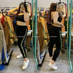 [viruSpluSSize]Quần LEGGING DKNY chữ new xuất xịn BigSize