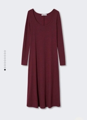 Sale outlet - Đầm mng thun gân midi bigsize