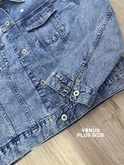 Áo khoác Jeans Un1 bigsize xuất xịn trendy
