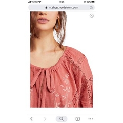 [viruSpluSSize]sale outlet - Áo FREE POEPLE xuất xịn bigSize thêu