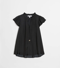 Áo lụa tay bèo preview bigsize