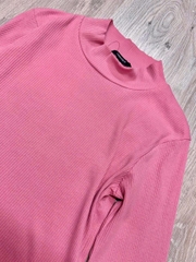 Áo thun gân cổ lọ f21 bigsize