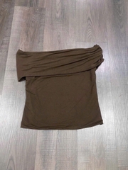 Set áo bẹt vai váy rũ mng bigsie