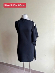 Đầm voan lệch vai Xoài mng xuất xịn bigsize(mngdlv)