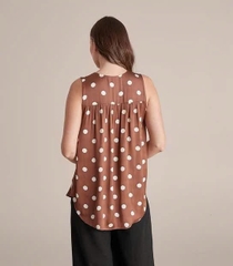Áo lụa cổ V preview bigsize