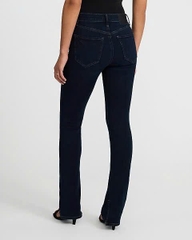 Quần Jeans exp flare xẻ gấu bigsize xuất xịn (B7)