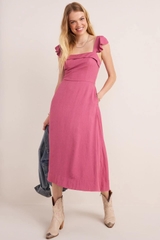 Đầm dây Francescas cột lưng xuất xịn bigsize