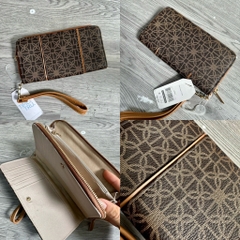 [viruSpluSSize]Ví dài TiM Tru họa tiết monogram Siu Sịn