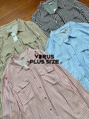 Áo Somi Fashion tone sọc tole mát bigsize