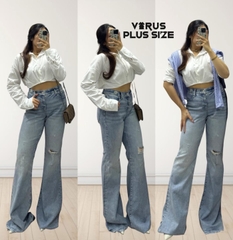 Áo somi crop fashion xuất xịn bigsize