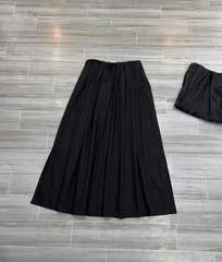 Chân váy Primark midi dù xếp ly lưng thun bigsize xuất xịn