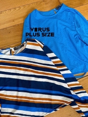 Áo tank tay dài Primark rút bo fom rộng xuất xịn bigsize