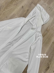 [Có Bigsize] Cardigan có nón Tiadasse xuất xịn