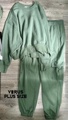[viruSpluSSize]Set nỉ FaShion nova , áo form tank Thân vai cánh dơi bigSize