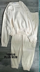 [viruSpluSSize]Set nỉ FaShion nova , áo form tank Thân vai cánh dơi bigSize