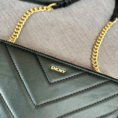 Túi xách DKNY dây phối xích xuất xịn