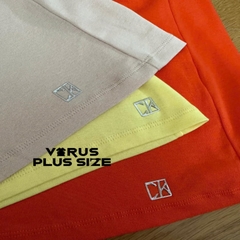 Áo thun CK nút bấm chất cotton xúât xịn