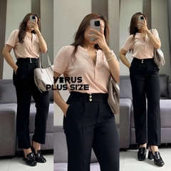 Áo thun CK nút bấm chất cotton xúât xịn