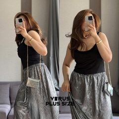 Chân váy Midi Me lưng thun xuất xịn